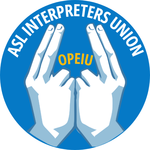 ASL Interpreters Union logo